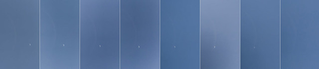 Moon and Venus occultation