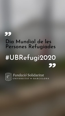 Dia Mundial Persones Refugiades 2020