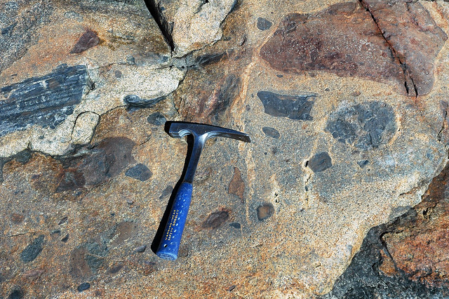 Breccia (Shatter Zone, Late Devonian; Sand Beach, Mt. Desert Island, Maine, USA) 18