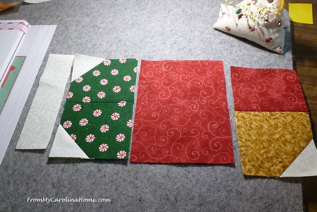 Vintage Christmas Quilt Along at FromMyCarolinaHome.com