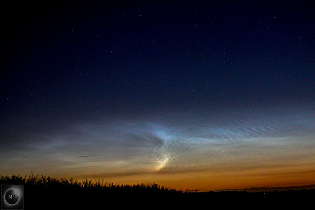 Noctilucent Clouds 00:07 BST 20/06/20