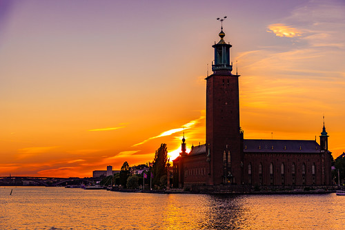 sverige nikon sunset water fashion city menschen mode people nikkor24120 schweden sweden stadt stockholm wasser d750 sonnenuntergang rathaus
