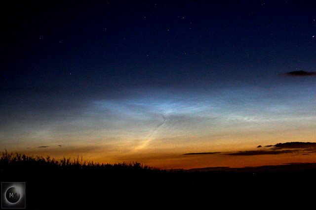 Noctilucent Clouds 23:58 BST 19/06/20
