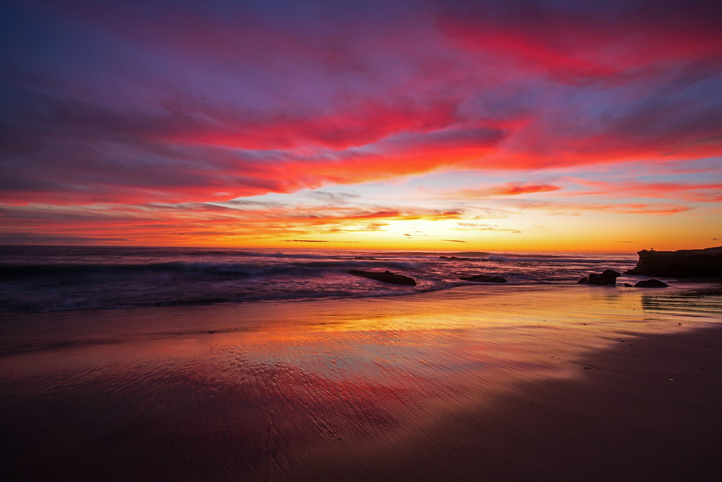 Wind N Sea_37 | Sunset Wind 'N Sea beach La Jolla, CA | Sam Ostrander
