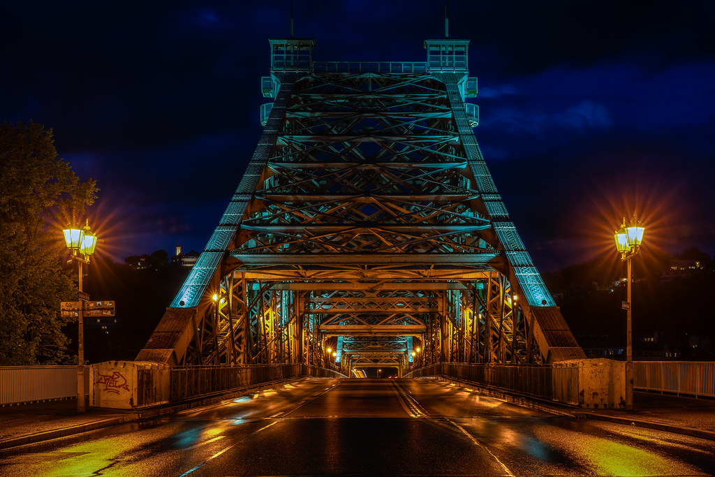 Blue hour at the Blue Miracle - Blaue Stunde am Blauen Wun… | Flickr
