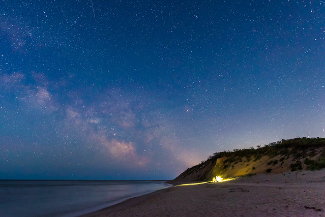 Milky Way at Newcomb Hollow Beach