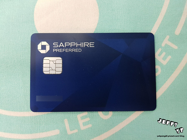 [海外] Chase Sapphire Preferred核卡分享