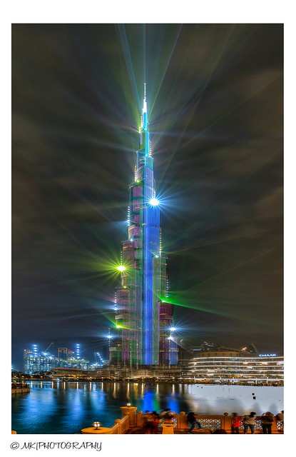 Burj Khalifa Lightshow IV
