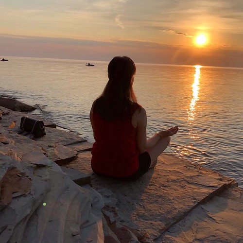 kettlepoint lake huron shoreline sunset evening peaceful meditating meditation