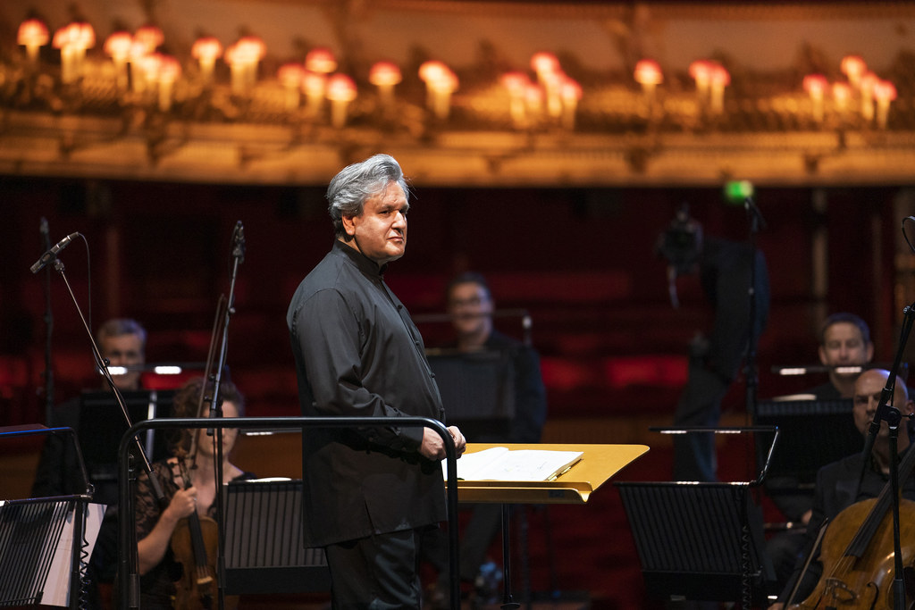 Antonio Pappano in Live from Covent Garden, 20 June 2020 ©2020 ROH. Photograph by Tristram Kenton