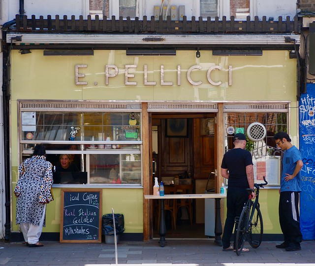 Pellicci's Cafe, Bethnal Green Road, London