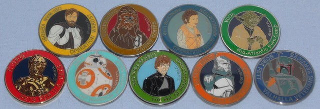 Star Wars Fundraiser Medallions