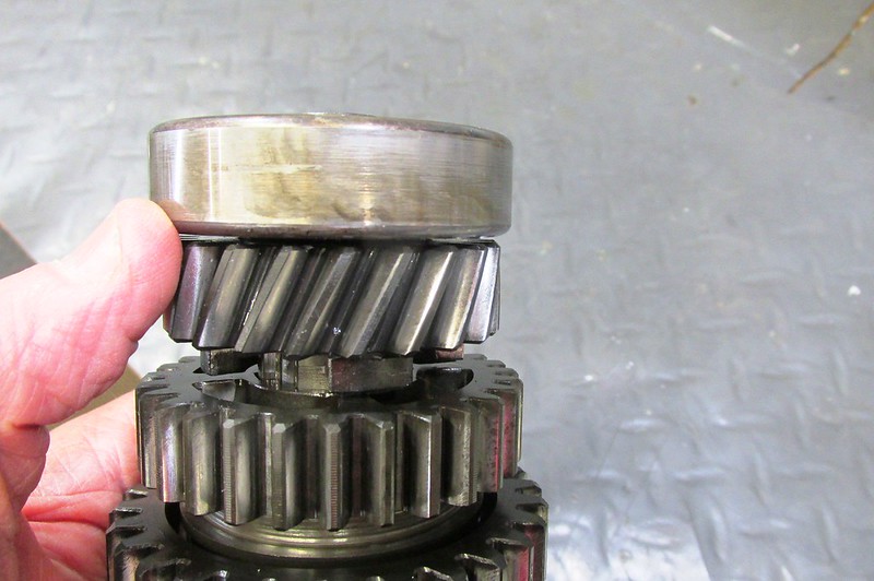 Output Shaft Front Bearing Discoloration and Scuffing