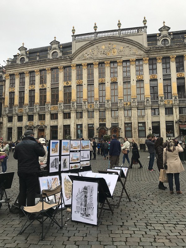 Arte en las calles de Bruselas