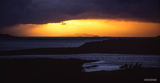 Summer Isles sunset, from Ardmair, on the Coigach coast, Wester Ross, Scotland.