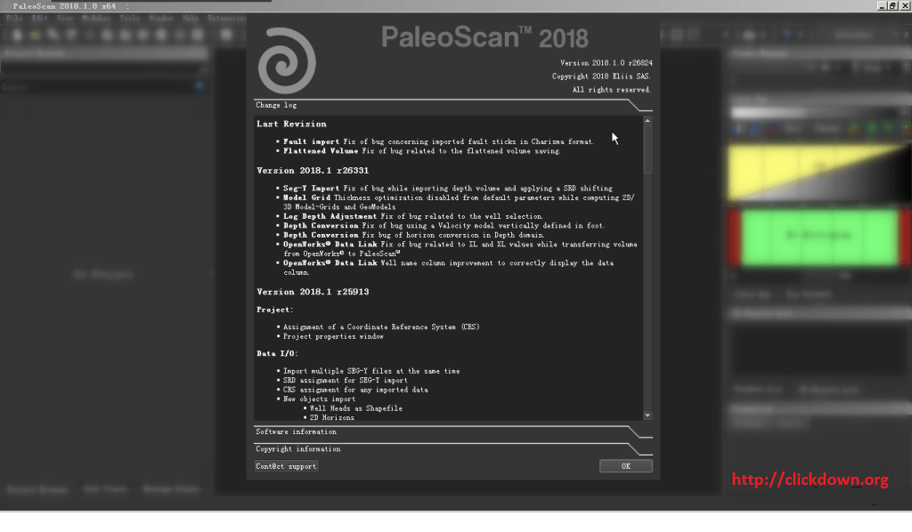 Working with Eliis PaleoScan 2018.1.0 Revision B r26824 full license