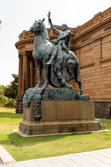 The Offerings of Peace sculpture (1926), Art Gallery of New South Wales, Sydney, New South Wales, Australia