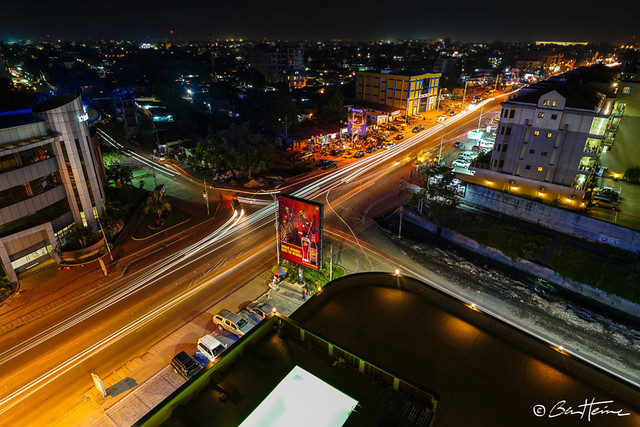 Kinshasa by Night, Congo - Long exposure photos by Ben Heine - Reportage Photo