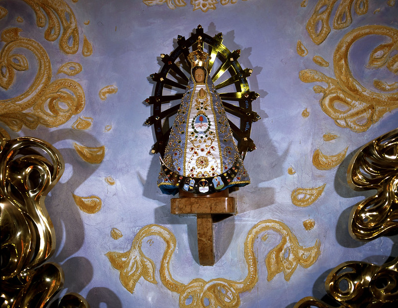 La Virgen de Luján y del Pilar en el corazón de una parroquia de Varsovia