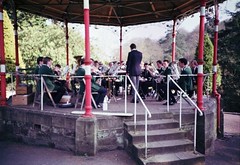Performance in the Bandstand during the late 80s