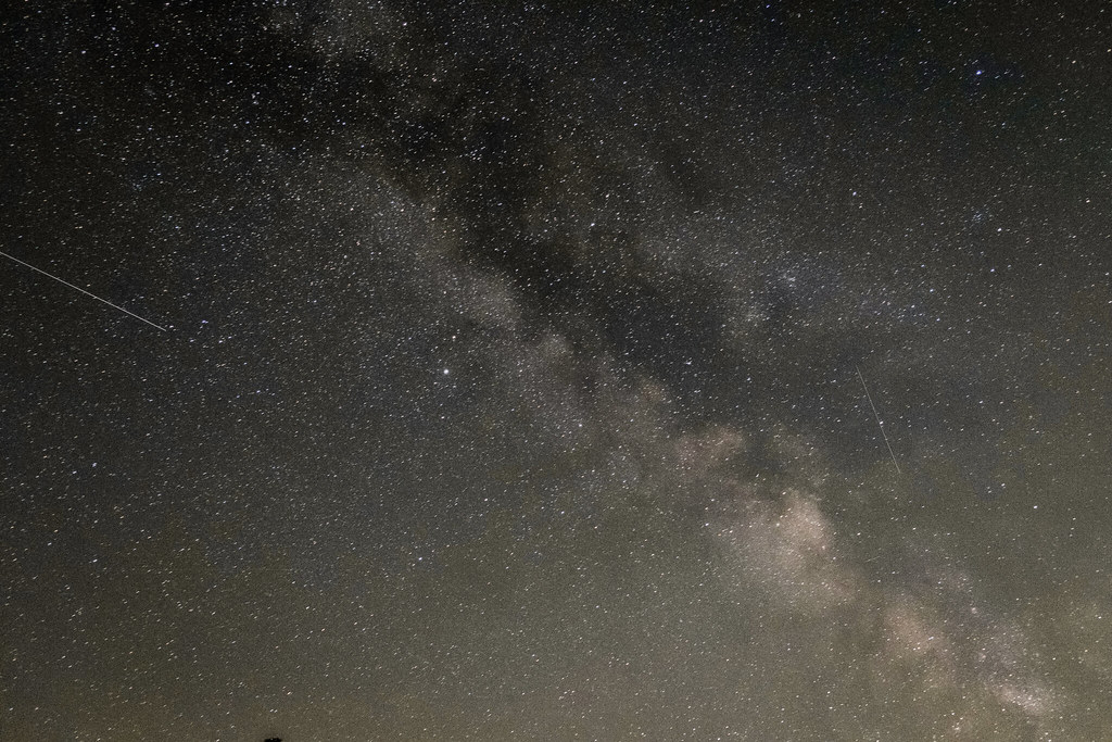 Milky Way over Harting Down
