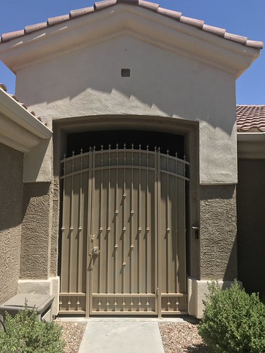 Entryway by AR IRON LLC, gate fence iron ornamental las vegas henderson nevada southern number one security powder coating sa