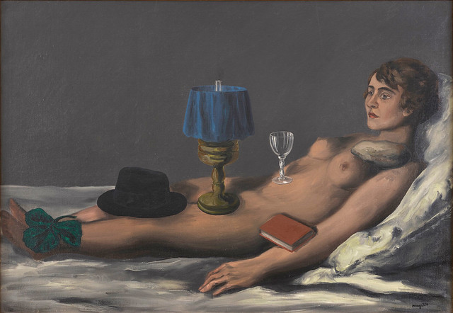 René Magritte - Le nu couché (The reclining nude), 1928 - [281]