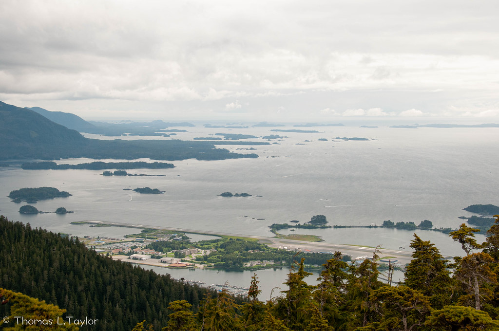 View of South Sitka Sound and the Islands from Harbor Mountain Trail