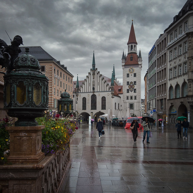 München in Regen