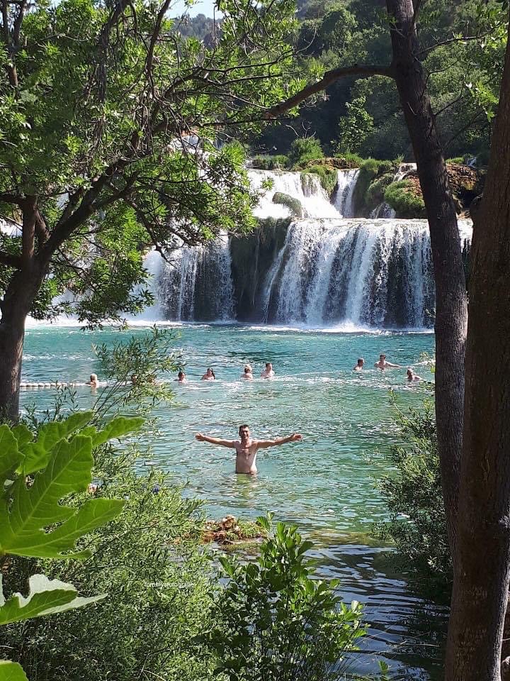 Swimming for the last time this year in the Krka waterfalls, 2021 it will be forbidden.