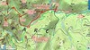 Carte IGN du chemin RG du Finicione avec les travaux de rafraîchissement du sentier du 24/06/2020