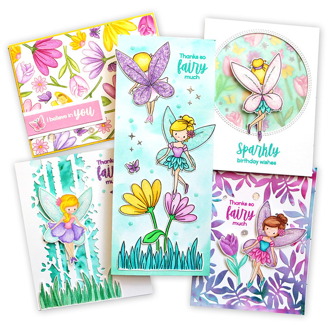 Fairy cards together