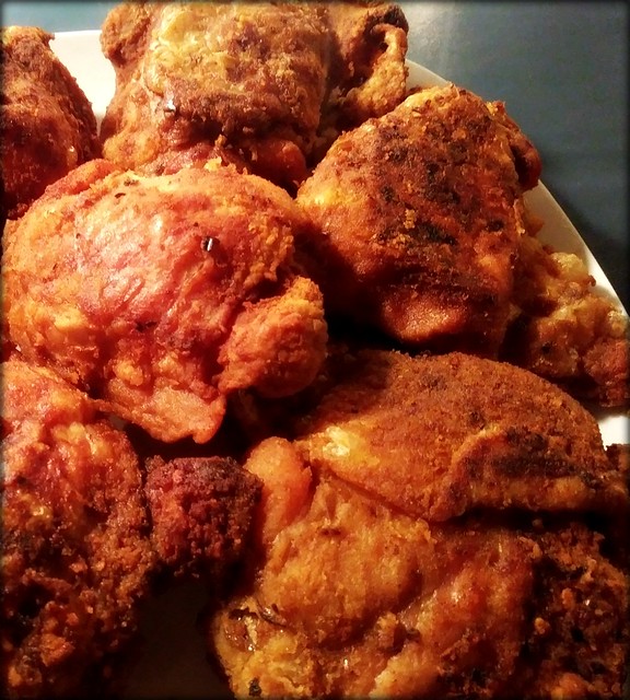 Homemade Southern Fried Chicken (with LOTS of red pepper)