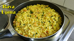 Srilankan Rava Upma Recipe / சுவையான ரவா உப்மா / Sooji Upma Recipe / Easy & Healthy Breakfast Recipe / Shobanas Kitchen