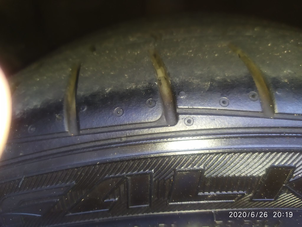 Ageing tyres