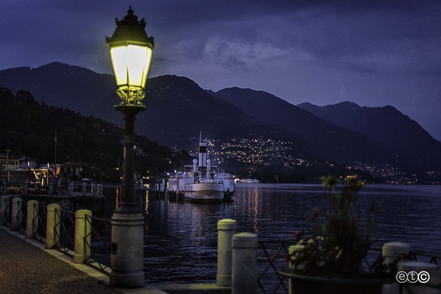 Lake Como, blue hour