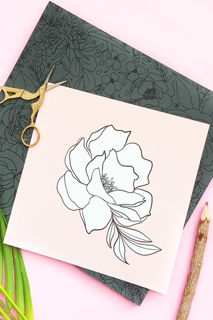 Free Printable Floral Coloring Page
