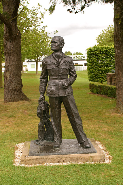 Statue of Group Captain Sir Douglas Robert Steuart Bader CBE DSO DFC FRAeS