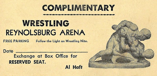 Al Haft Wrestling, Reynoldsburg Arena - Reynoldsburg, Ohio