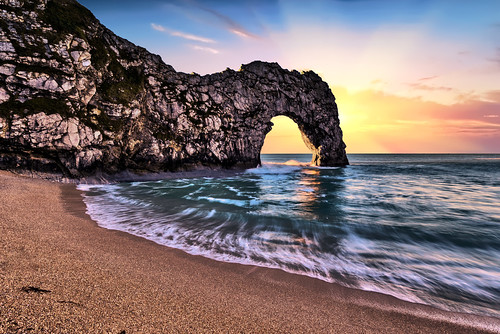 sony durdle door sea seascape beach travel sunset leefilters uk dorset holiday sand rocks du jurassic coast coastline