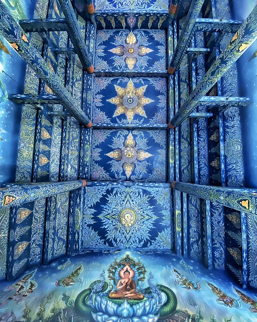 blue temple