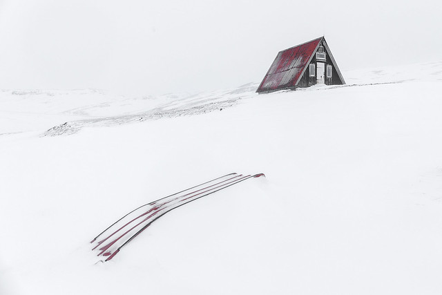 Emergency Mountain Shelter, Snaefellsnes Peninsula, Iceland