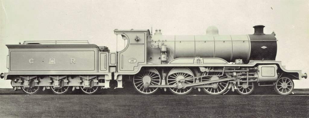 Caledonian Railway - CR 4-6-0 steam locomotive Nr. 191 (North British Locomotive Works, Glasgow 22955 / 1922)