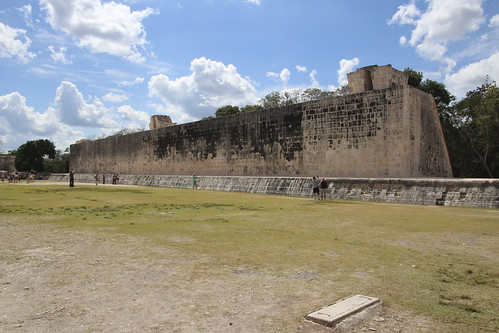 Temple of the Warriors (Templo de los Guerreros), Chichen Itza, Mexico's Yucatán Peninsula