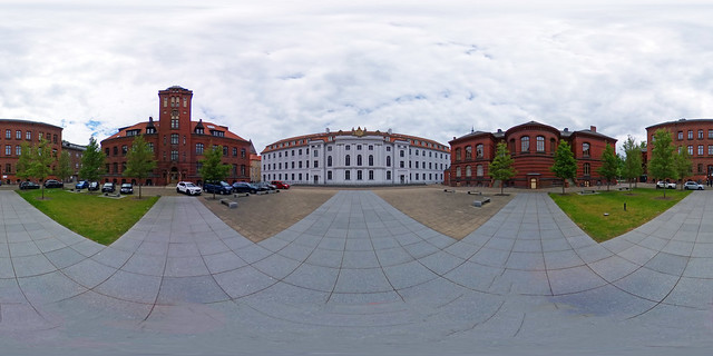 Greifswald - Universität, Innenhof 360 Grad