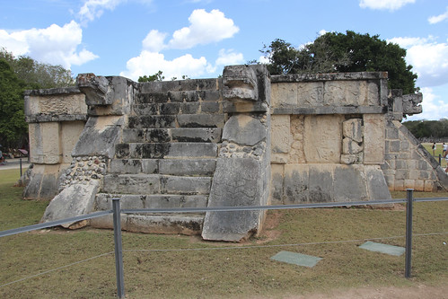 Temple of the Warriors (Templo de los Guerreros), Chichen Itza, Mexico's Yucatán Peninsula