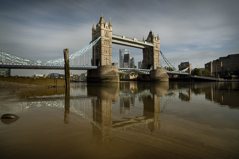 Tower Bridge Reflections (Explore #75)