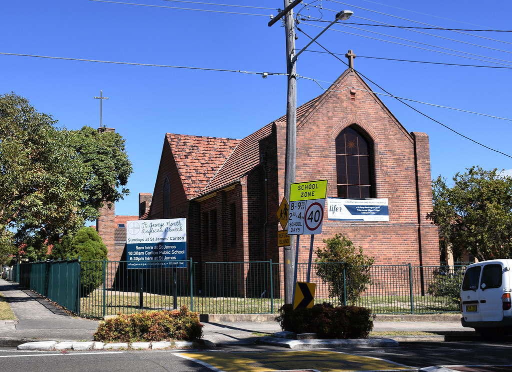 St James Anglican Church, Carlton, Sydney, NSW.