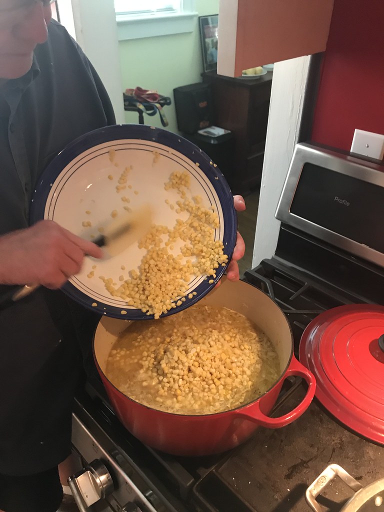 cheddar corn chowder