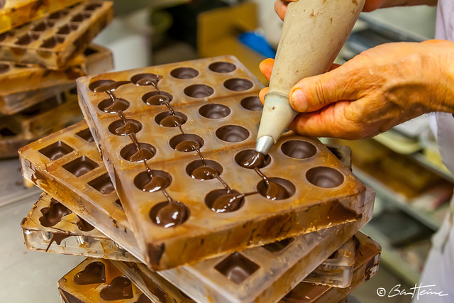Chocolate Maker in Brussels, Belgium - Artisan Chocolatier à Bruxelles- © Ben Heine Photography